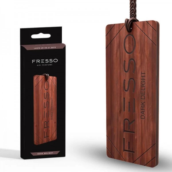 FRESSO Duftanhänger Holz - verschiedene Düfte